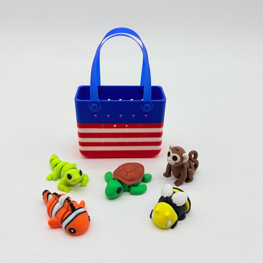 Mini Tote Bags with Surprise Mini Figures