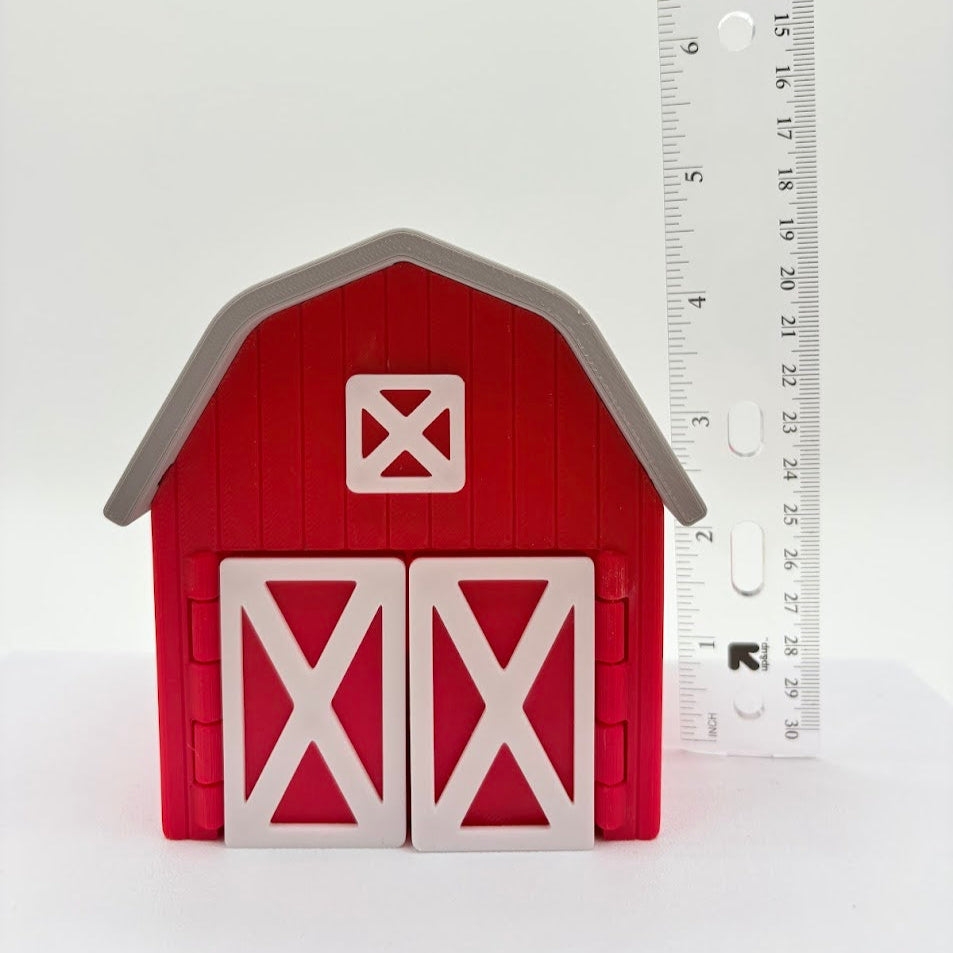 Mini Barn + Barnyard Animals