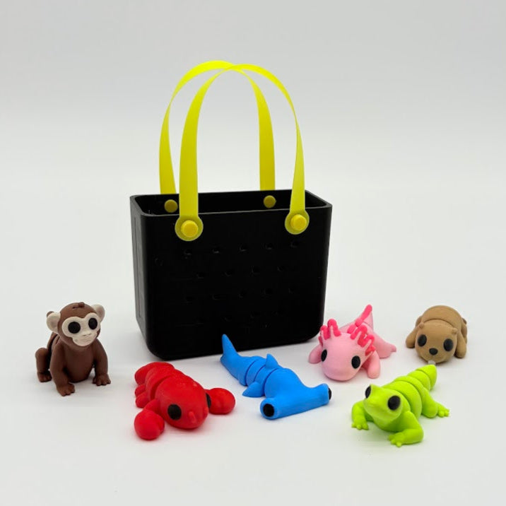 Mini Tote Bags with Surprise Mini Figures