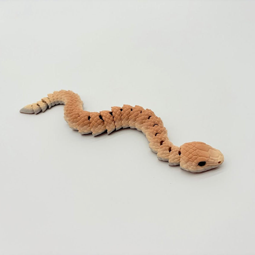 10" Articulated Brown Snake β Realistic & Poseable πβ¨
