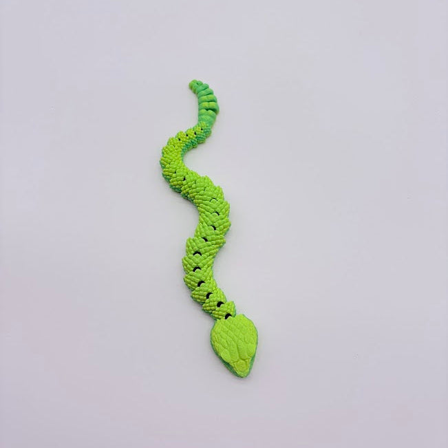 10" Articulated Rattlesnake β Realistic and Poseable πβ¨