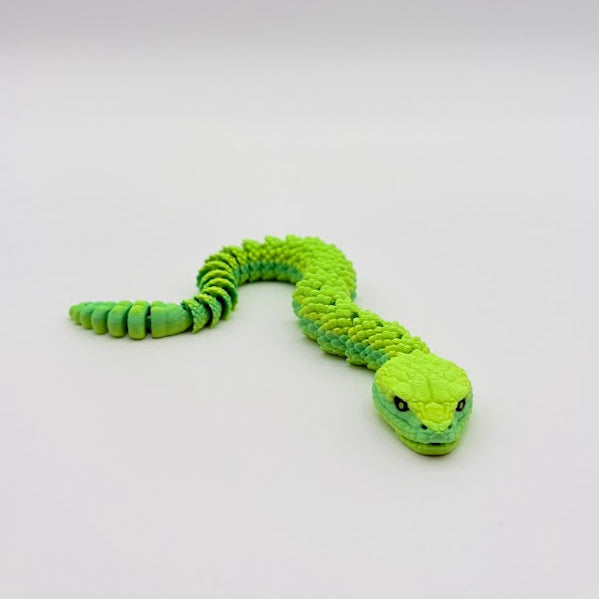 10" Articulated Rattlesnake β Realistic and Poseable πβ¨