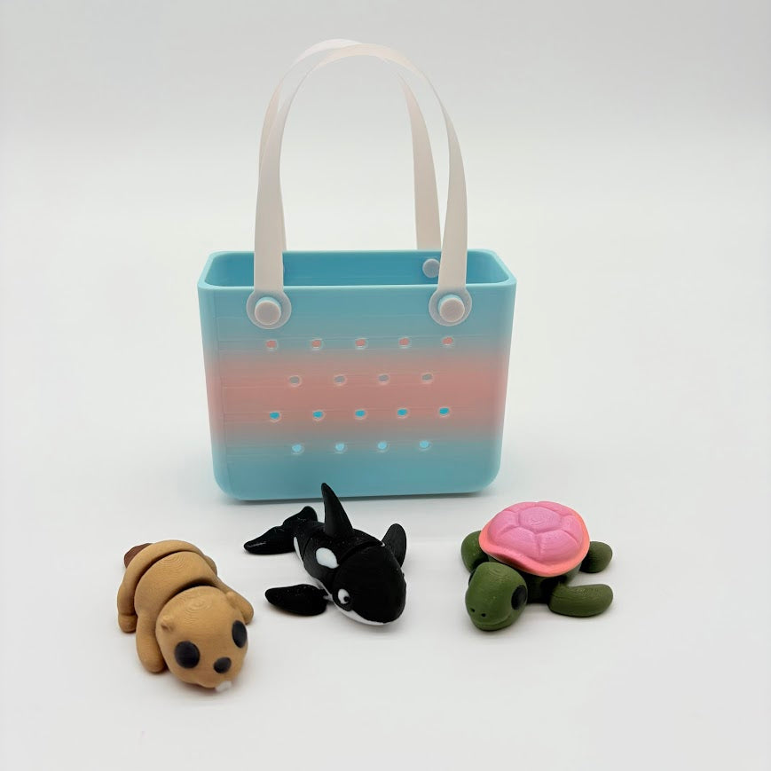Mini Tote Bags with Surprise Mini Figures