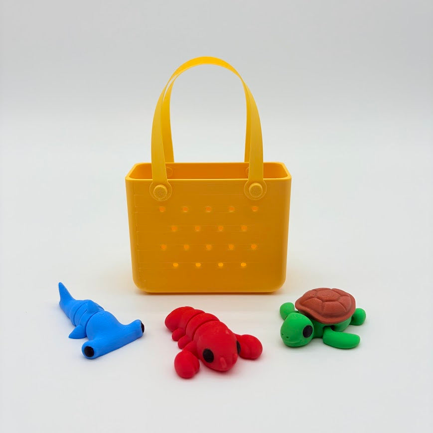 Mini Tote Bags with Surprise Mini Figures
