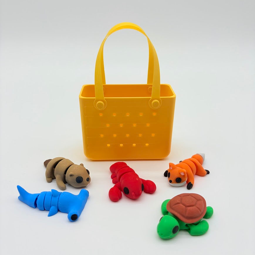 Mini Tote Bags with Surprise Mini Figures