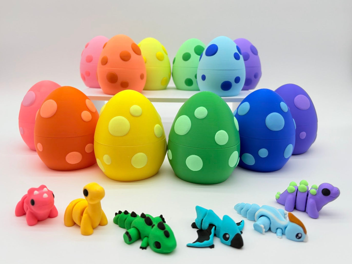 Dino Eggs with Dinosaur Mini Figures