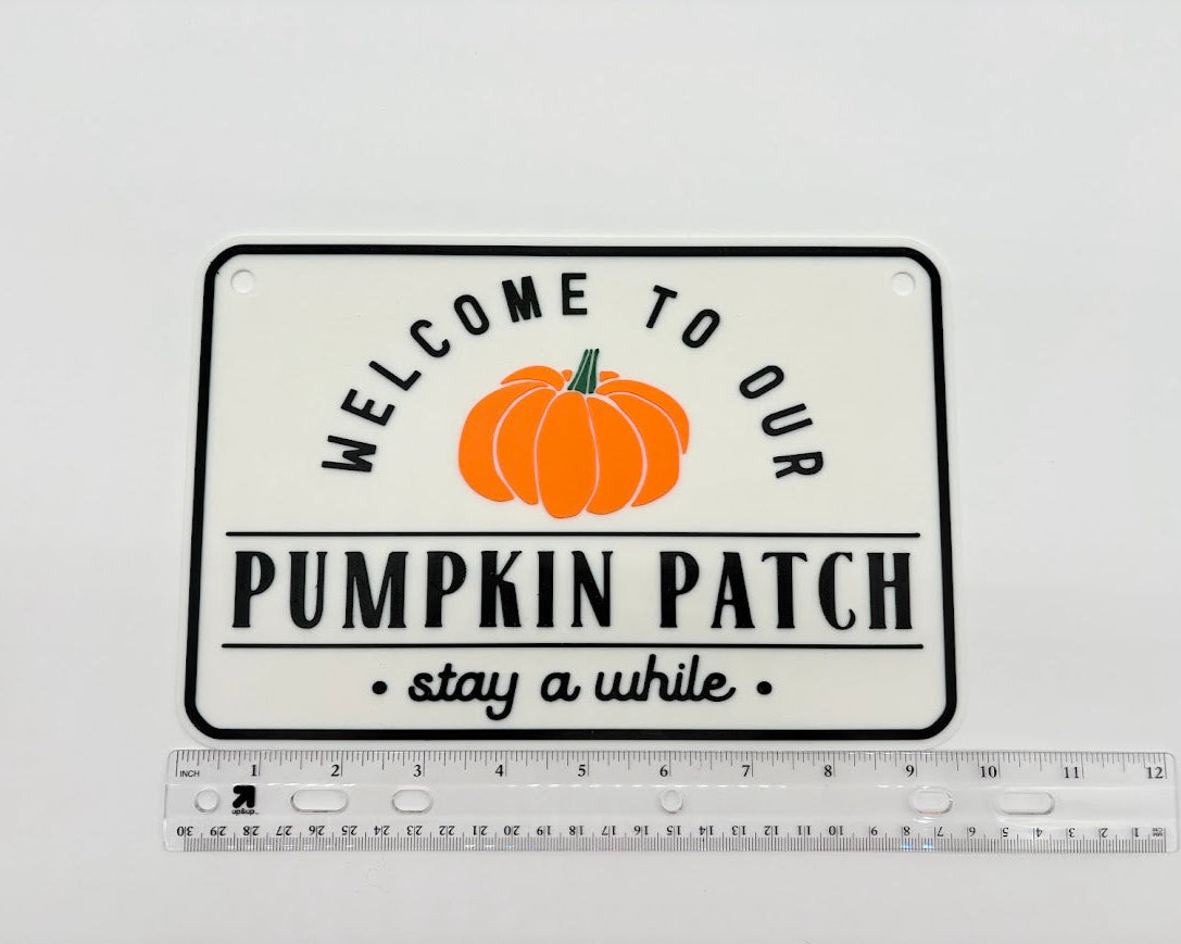 Pumpkin Patch Sign