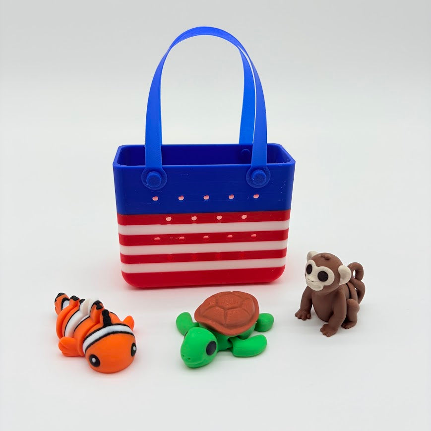 Mini Tote Bags with Surprise Mini Figures