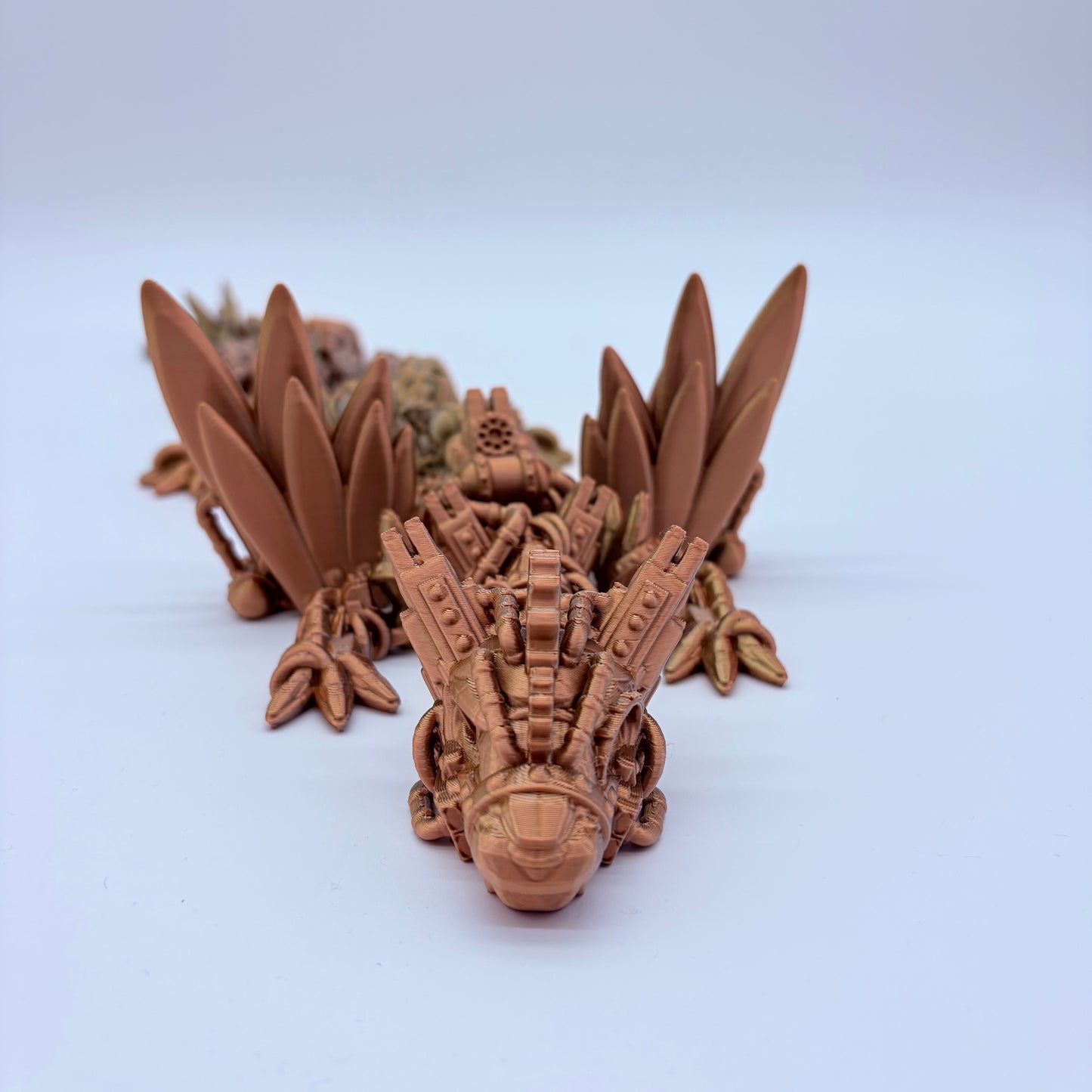 3D Printed Articulated Dragons
