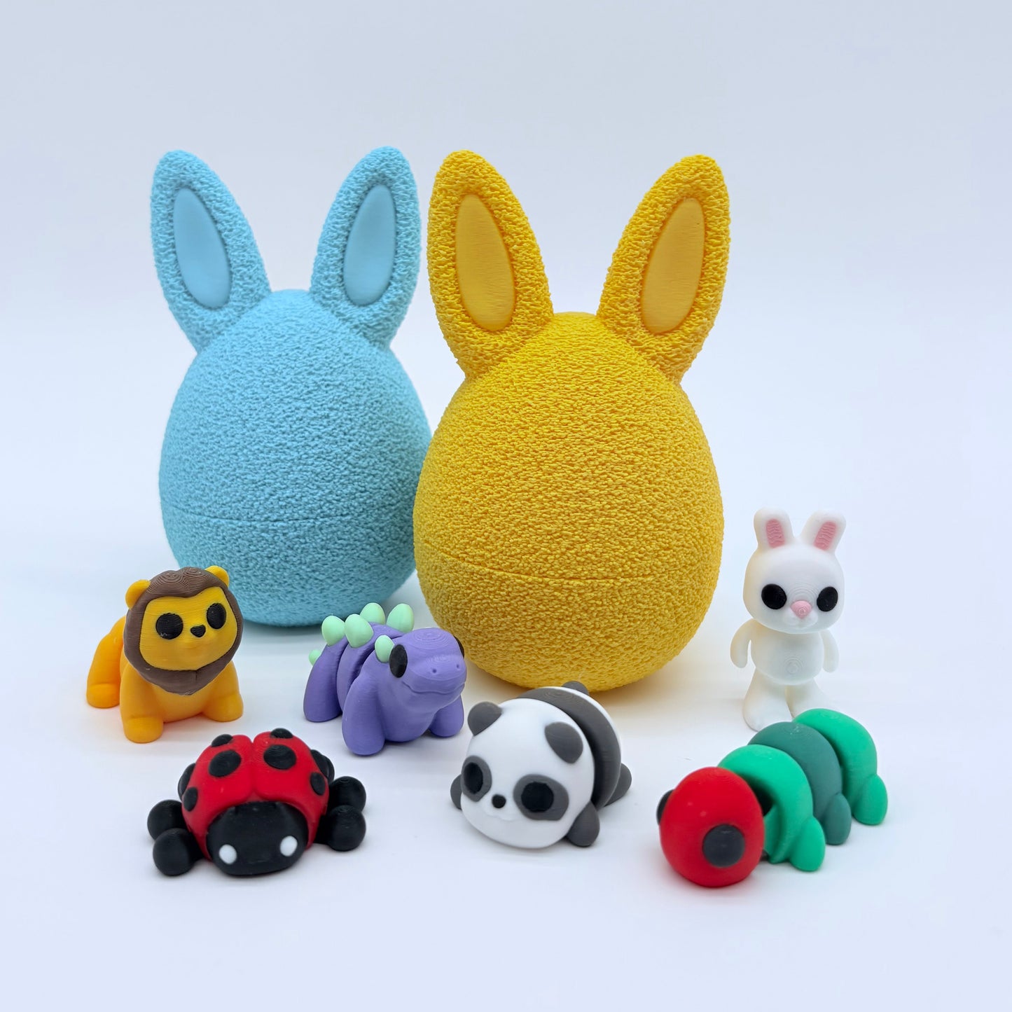 3D Printed Decorative Easter Eggs – Optional Surprise Pocket Pets