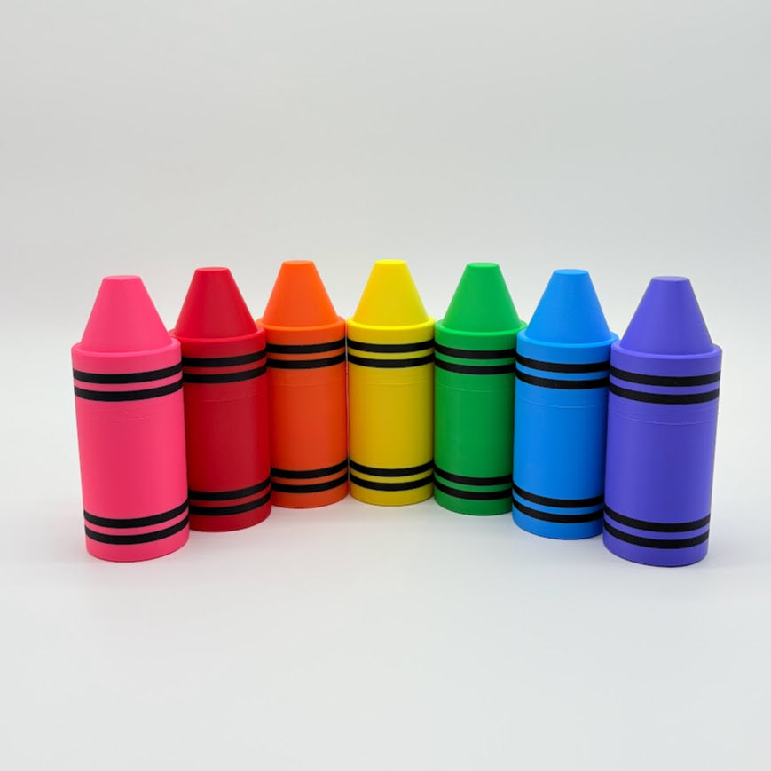 Crayon Containers – With or Without Surprise Minis!