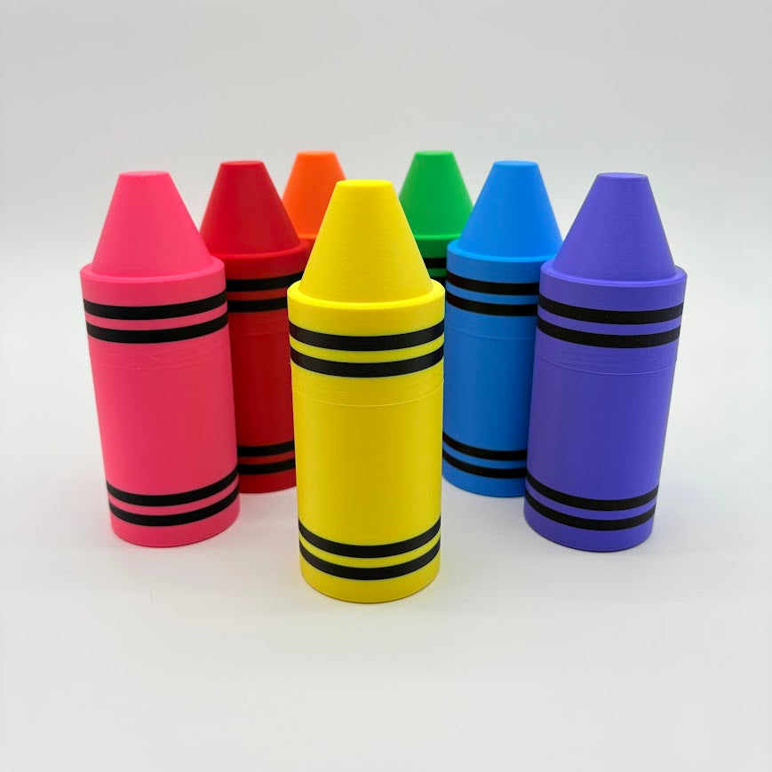 Crayon Containers – With or Without Surprise Minis!