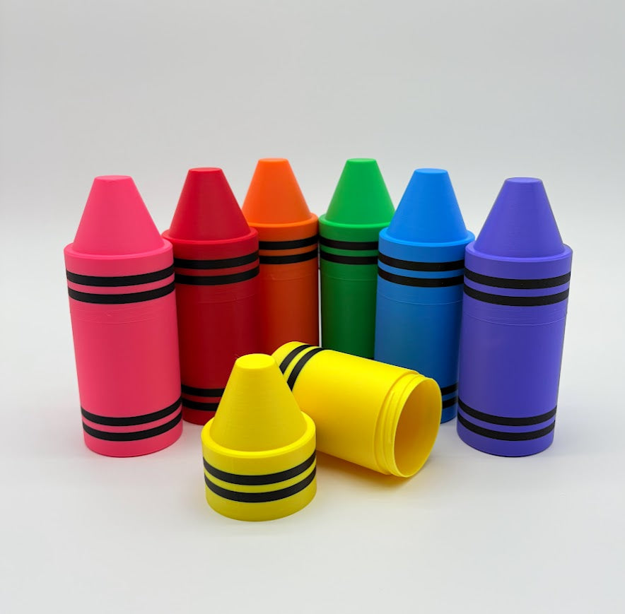 Crayon Containers – With or Without Surprise Minis!