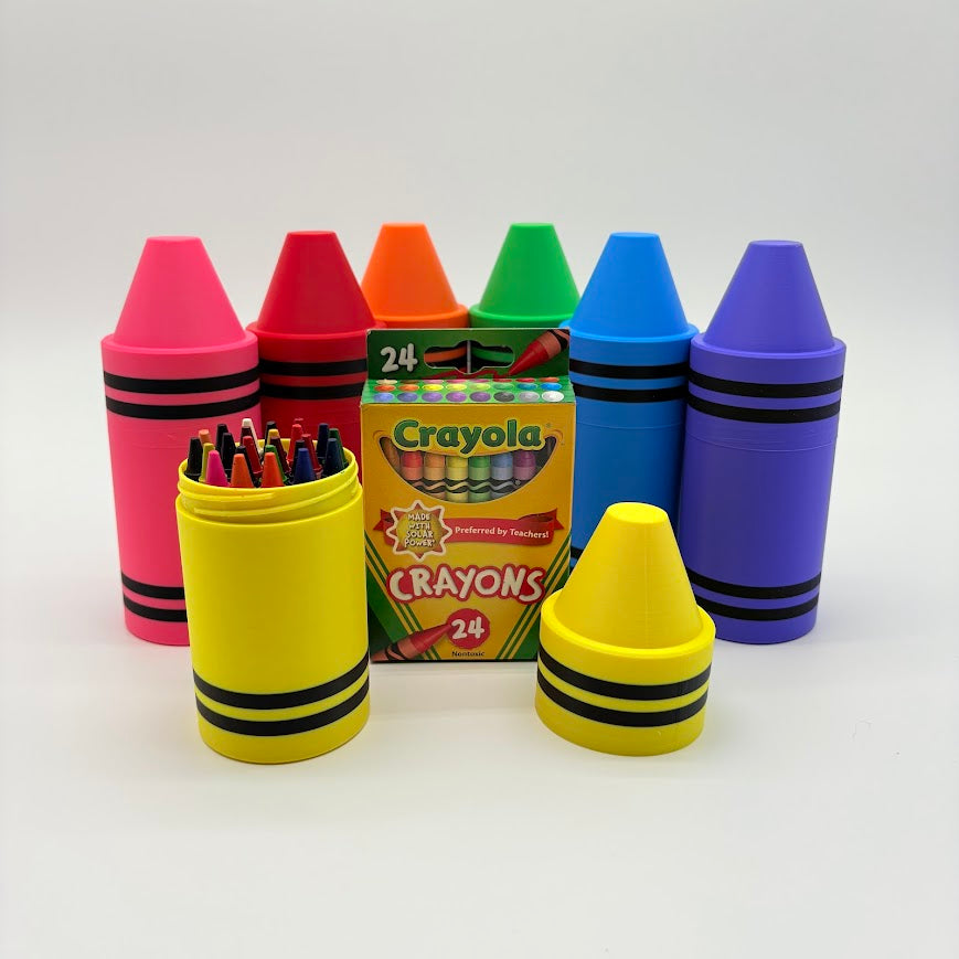 Crayon Containers – With or Without Surprise Minis!