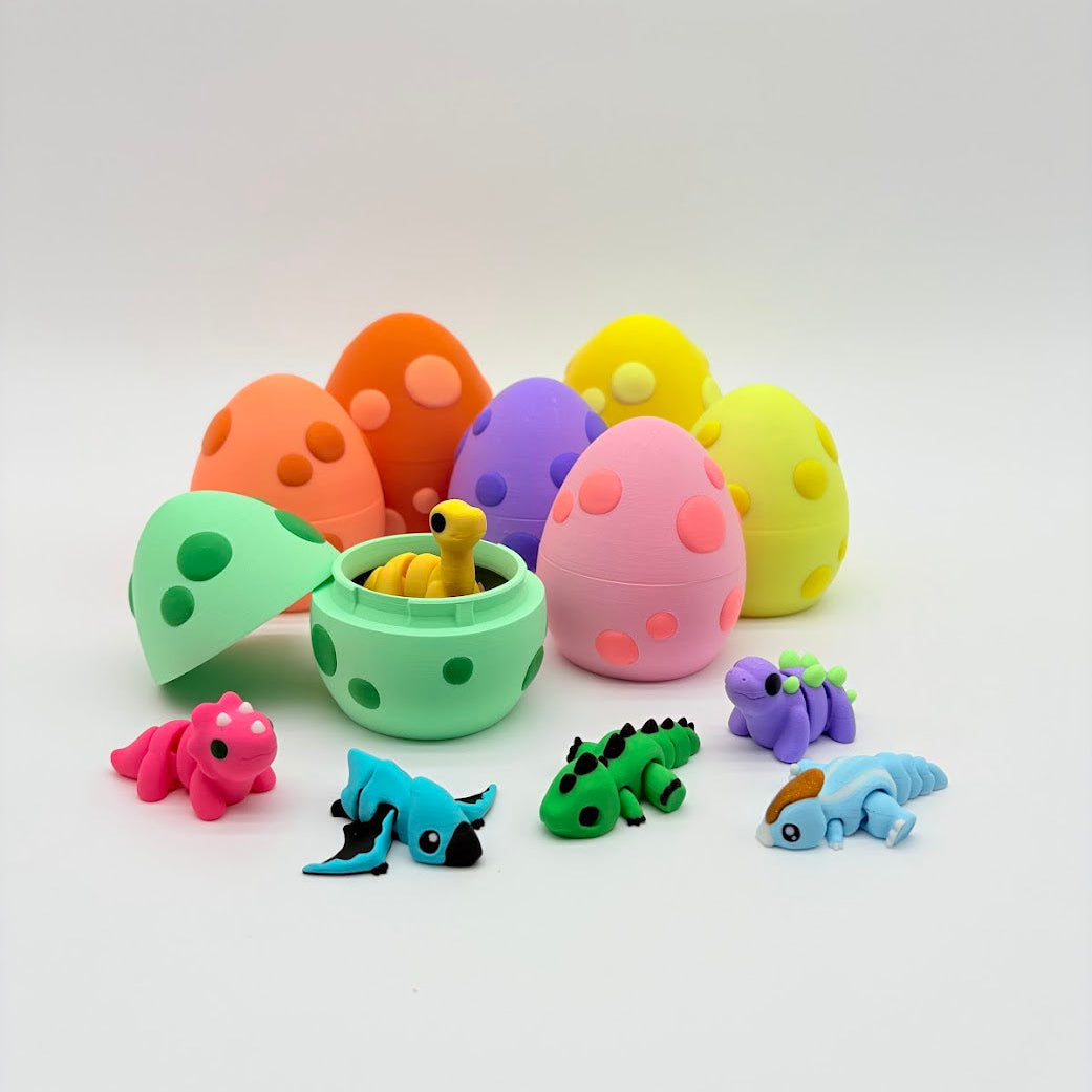 Dino Eggs with Dinosaur Mini Figures
