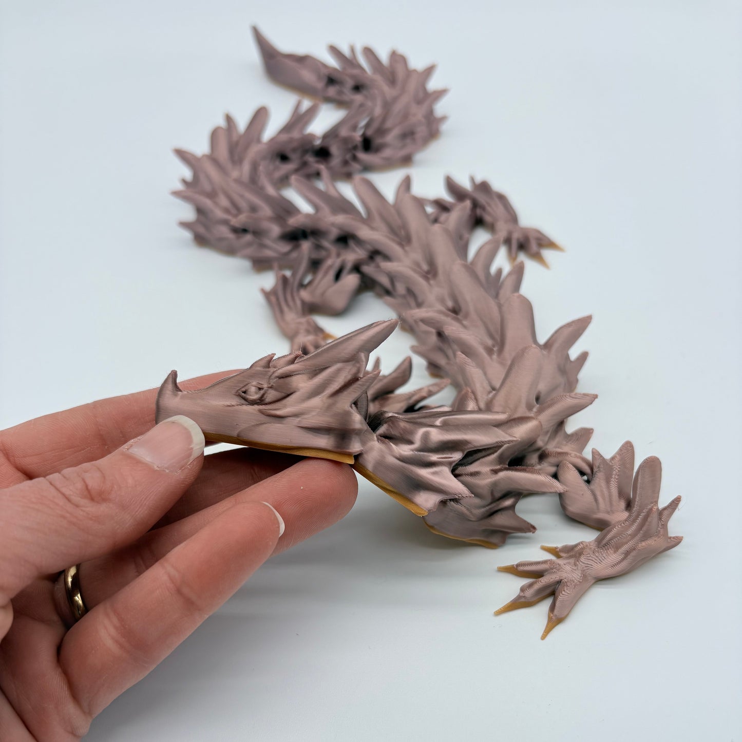 3D Printed Articulated Dragons