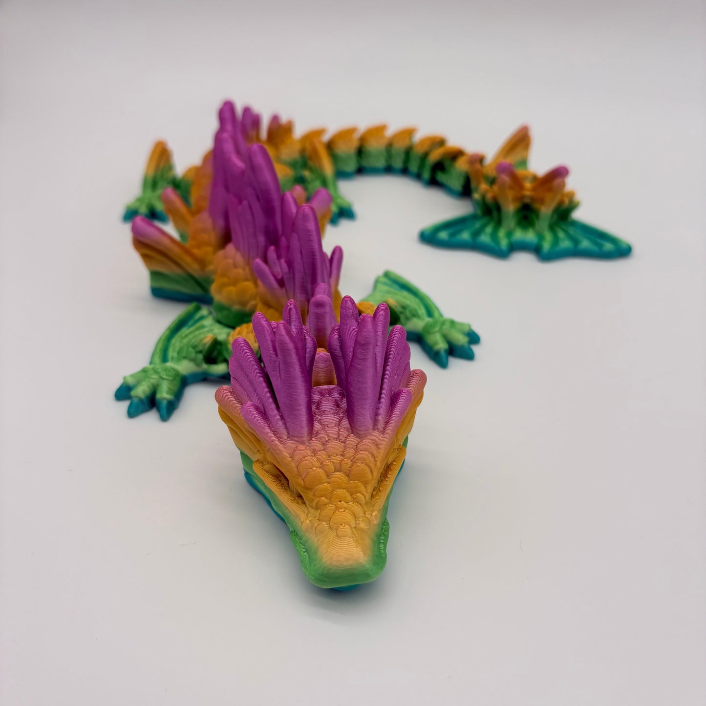 3D Printed Articulated Dragons