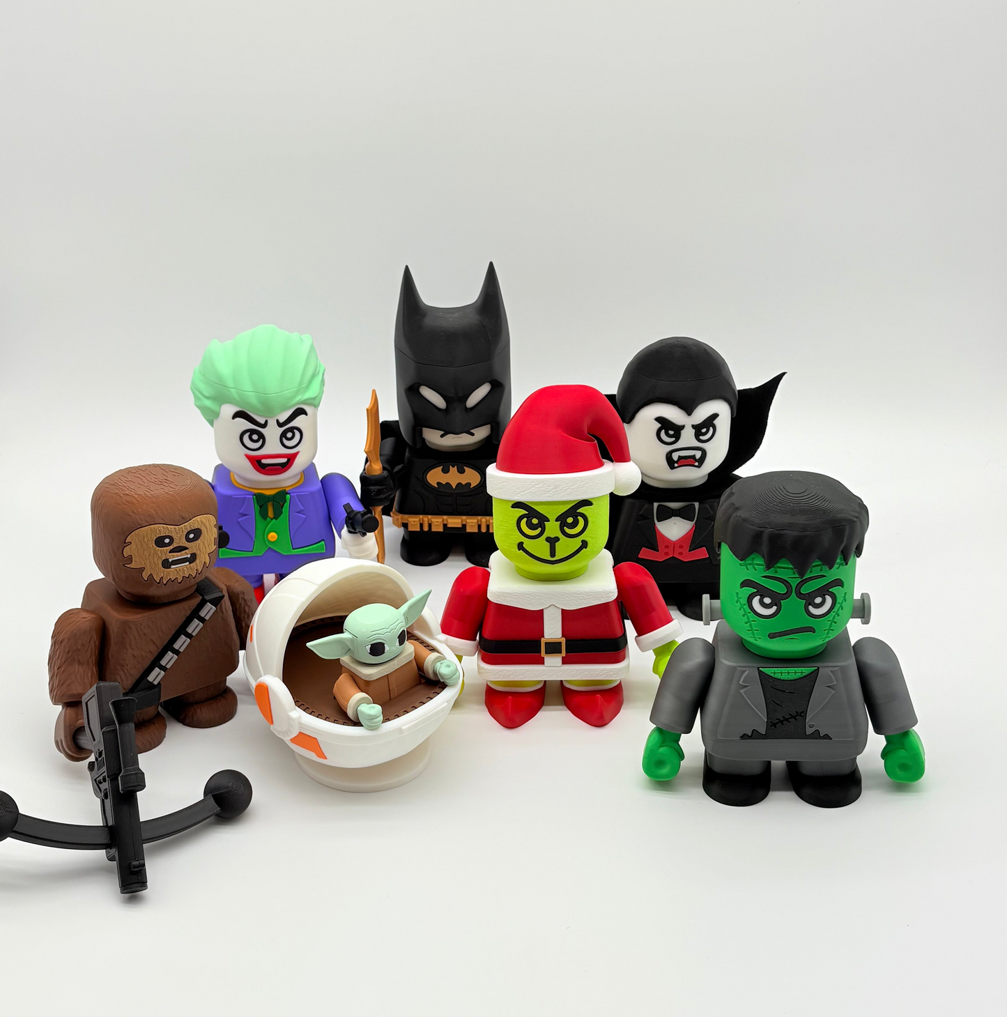 Lego-Like Superhero & Villain Collectible Figures