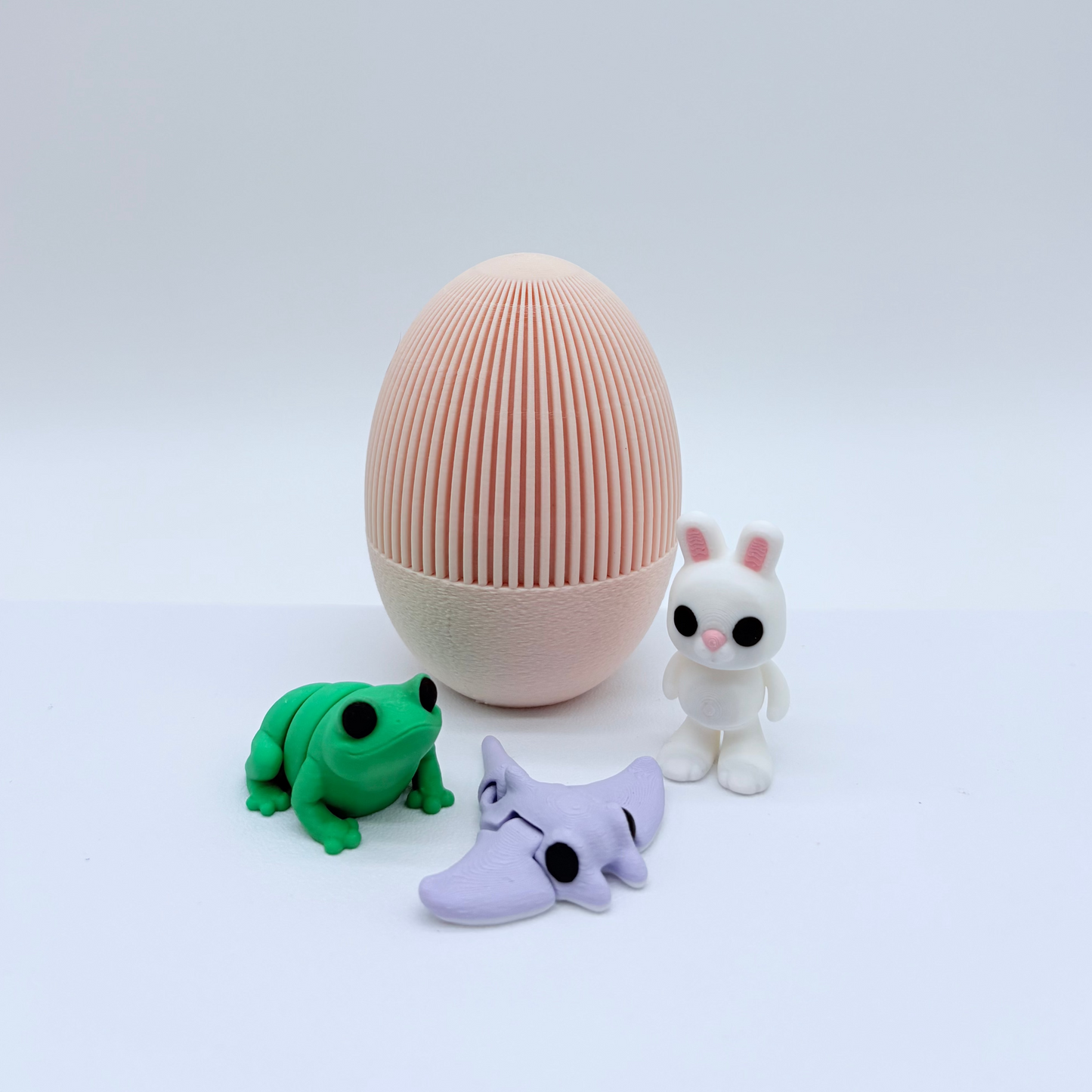 3D Printed Decorative Easter Eggs – Optional Surprise Pocket Pets