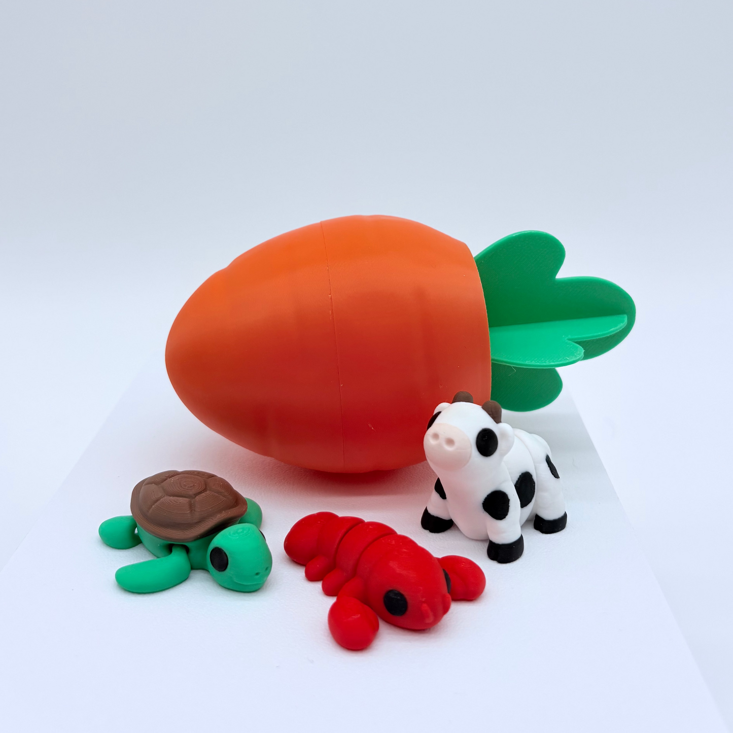 3D Printed Decorative Easter Eggs – Optional Surprise Pocket Pets