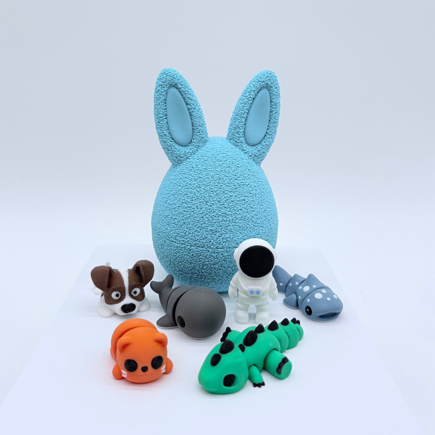 3D Printed Decorative Easter Eggs – Optional Surprise Pocket Pets