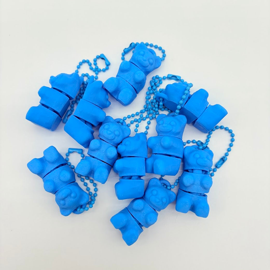 Friendship Bears Keychains - Rainbow Packs, Single Colors or Customizable Colors