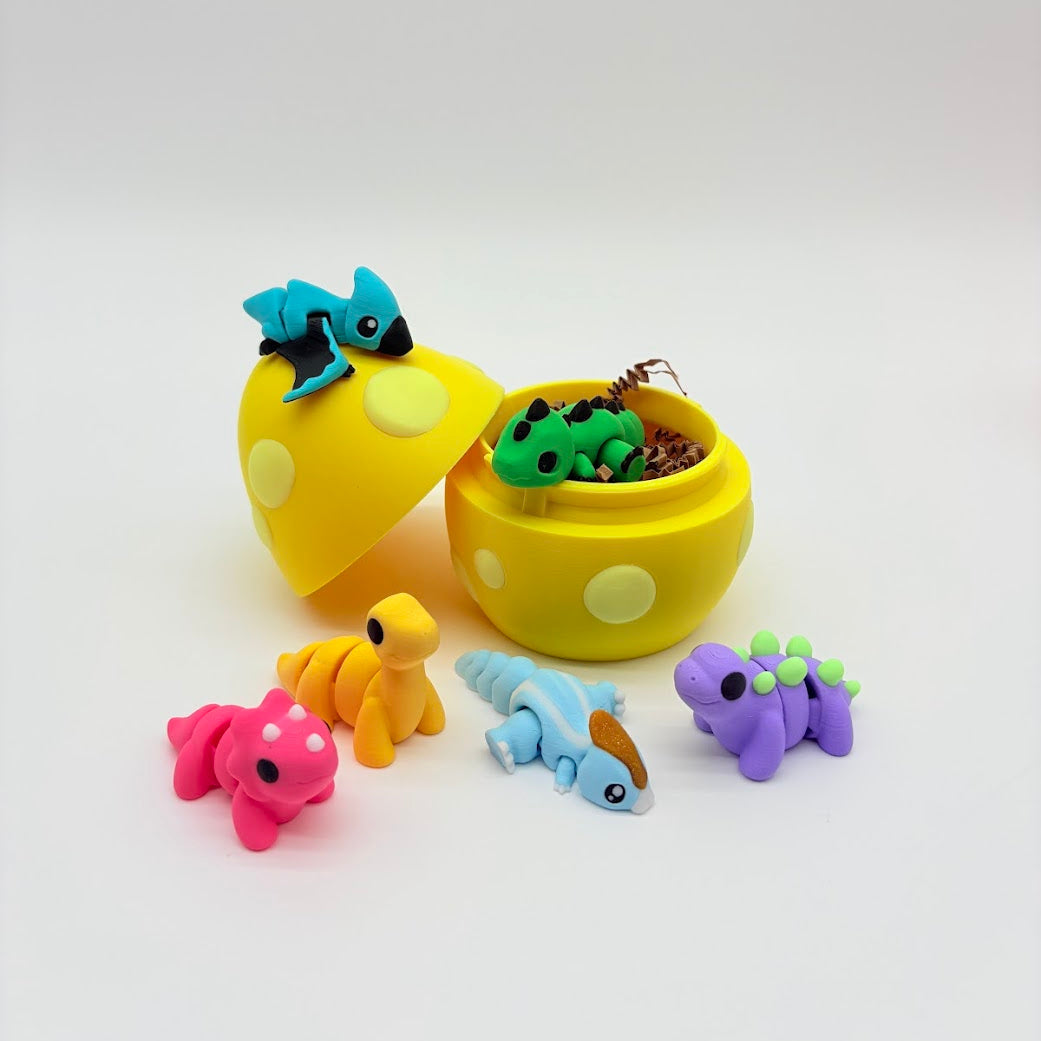 Dino Eggs with Dinosaur Mini Figures