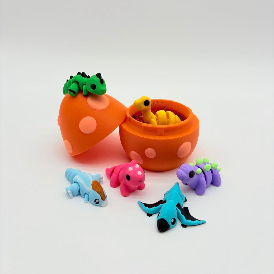 Dino Eggs with Dinosaur Mini Figures