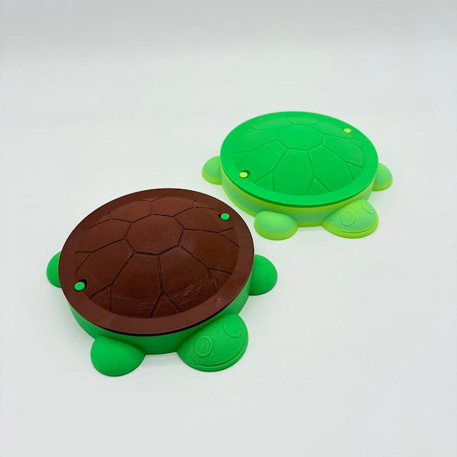 Turtle Desktop Sandbox – 3D Printed Mini Beach with Kinetic Sand
