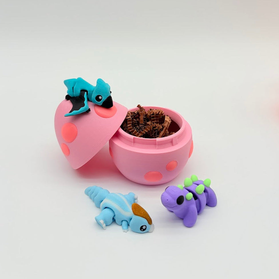 Dino Eggs with Dinosaur Mini Figures