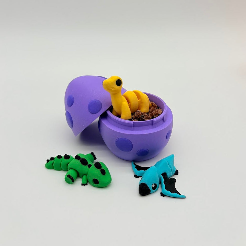 Dino Eggs with Dinosaur Mini Figures