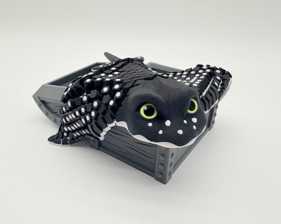 Articulated Stingray Figurine
