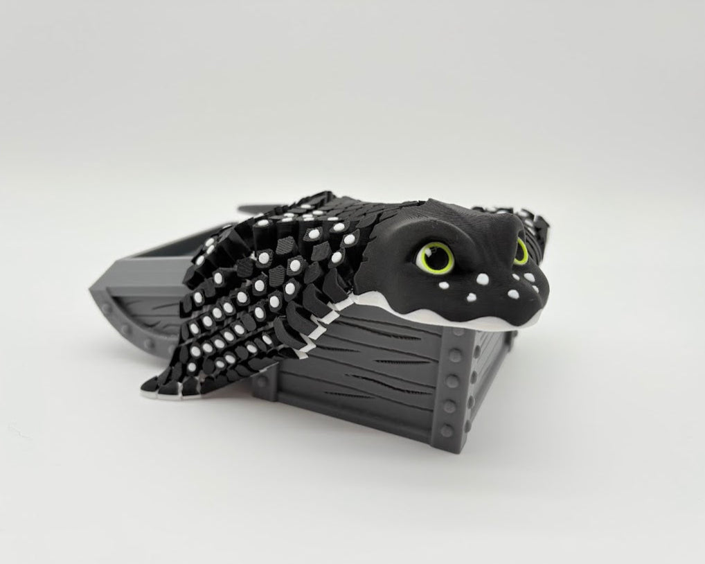 Articulated Stingray Figurine