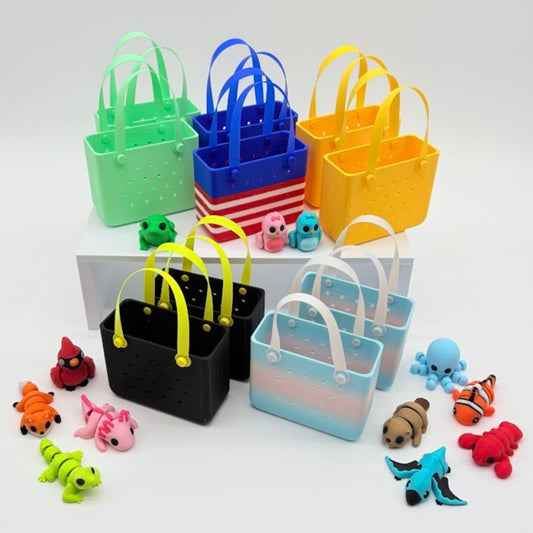 Mini Tote Bags with Surprise Mini Figures