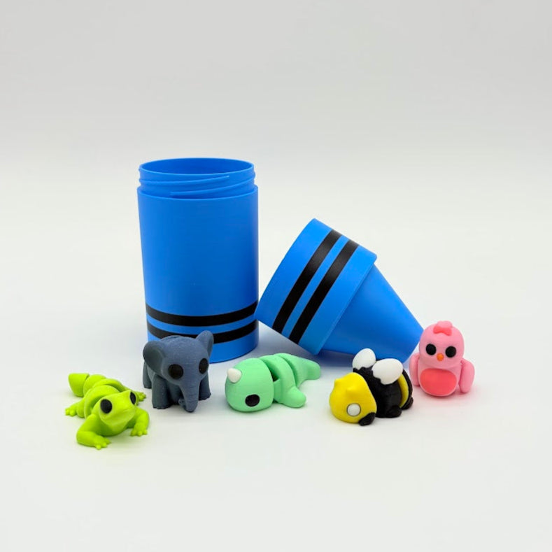 Crayon Containers – With or Without Surprise Minis!