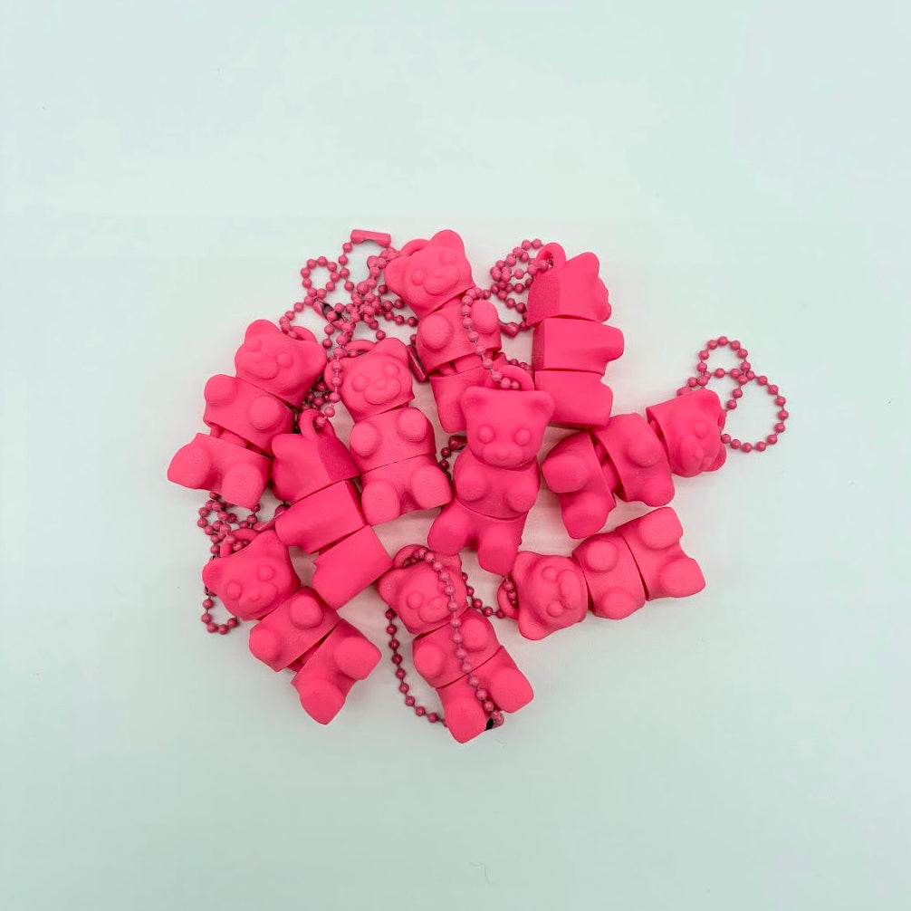 Friendship Bears Keychains - Rainbow Packs, Single Colors or Customizable Colors